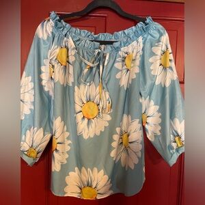 Super cute off shoulder top